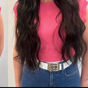 Cresent Design 🎀 Adorable Short Sleeve (light weight) Pink in Color…